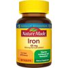 Nature Made Iron 65 mg (325 mg Ferrous Sulfate) Tablets, Dietary Supplement for Red Blood Cell Support, 180 Tablets?