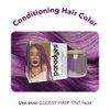 Paradyes Amethyst Plum Semi Permanent Conditioner Based Hair Color Enriched with Vegan, Natural and Herbal Hair dyes - lasts up to 8-10 washes (4.2 oz)