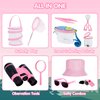 GINMIC kids Outdoor Explorer Kit, Bug Catcher Kit for Kids, Great Toys Gift for Boys & Girls Age 3-12 Year Old, Outdoor Educational Toy with Hat, Binoculars, Butterfly Net, Bug Collector.