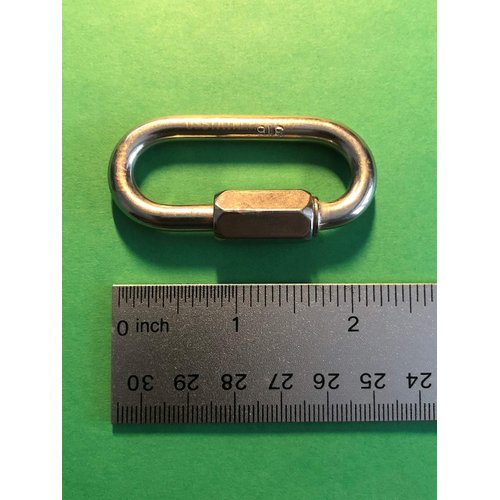 US STAINLESS Stainless Steel 316 Quick Link Marine Grade (1/4" 6mm (4 Pack))