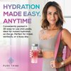 PURE TRIBE Electrolytes Powder Packets - Sugar Free Hydration Powder Drink Mix Loaded with 6 B Vitamins & Minerals - Energy Drink Powder for Muscle & Mood Support - Mixed Berry Flavor - 30 Servings