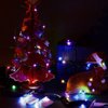 Dollhouse Christmas Lights Fake Light String Dollhouse Christmas Decorations Christmas Miniature Light String for Crafts Furniture Accessories String Lights Doll House Pretend Play (65.6 Ft, Simple)