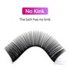 Classic Lash Extensions 8-25mm Available FADLASH C D Curl Eyelash Extension .07 .10 .12 .15 .18 .20 .25mm Silk Classic Eyelash Extensions Supplies (0.20-D, 10mm)