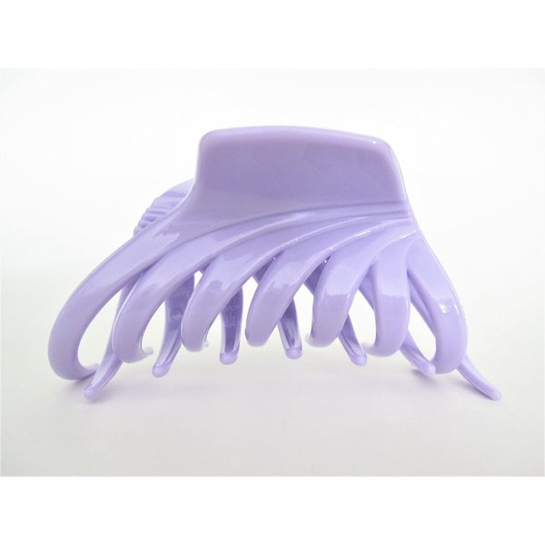 Lavender purple hair claw clip for medium fine hair