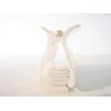 Generic Platinum white marbled hair claw clip