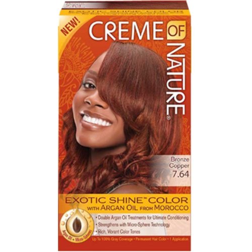 Creme of Nature Nourishing Permanent Hair Color: 6.4 Bronze Copper