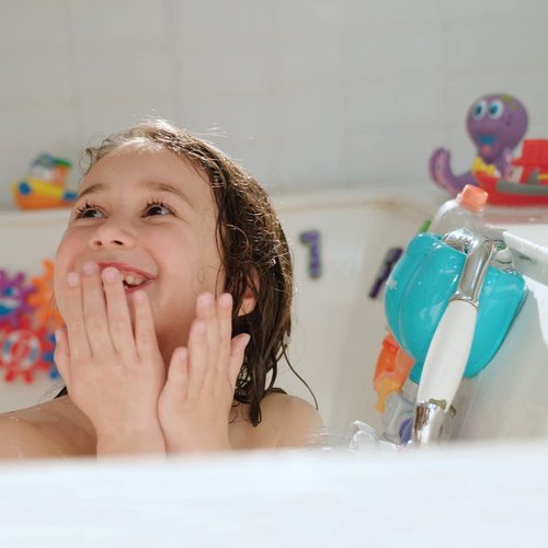 Nuby Wacky Waterworks Pipes Bath Toy - Baby Bathtub Toy with Interactive Features for Cognitive Development