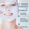 Fokiabin Jelly Mask for Facials Professional Natural Gel Face Masks,Hydrating Rubber Mask, 23 Fl Oz Jar Face Mask SkinCare(hyaluronic acid)
