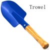 Nua Garden Tool Set 3 Pieces of Mini Metal rake Shovel TRO Knife Beach Sandbox (Suitable for Children Over 3 Years Old)