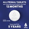 Water Purifier Tablets –Water Purification Tablets for Emergency Water - Hiking, Camping, Survival, Emergency – Drinking Water Filtration System Survival Tabs - Purificador De Agua - 100 Tablets - 4G