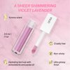 Ofra Lip Gloss Orchid | Non Sticky, Ultra-Glossy Lip Gloss | Long Lasting Formula for a Smooth, Hydrated Finish | Ultra-Comfortable Lip Gloss for All-Day Wear | 3.5mL 1.1oz