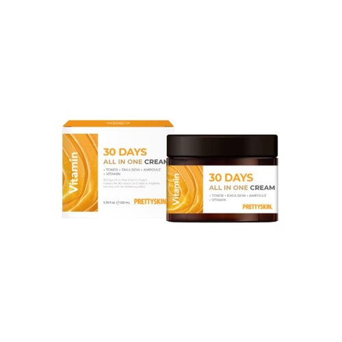 PRETTYSKIN 30-days All in ONE Face Cream for Dark Blemishes and Dull Skin Tone 100ml(3.38fl.oz.) ...