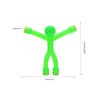 10PCS Man Magnetic Toys, Mini Men Figures, Fridge Magnets, Humanoid People, Translucent Novelty Desk Toy, Small Tiny Fun Geek Fidget Travel Gift for Kids 6+ Ages (10 Colors)