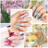 SUPWEE Blooming Watercolor Ink Gel Nail Polish Flower Nail Art Blossom Gel for Spreading Marble Effect Soak Off UV Gel Manicure 12 Colors 7ml(0.25fl oz)