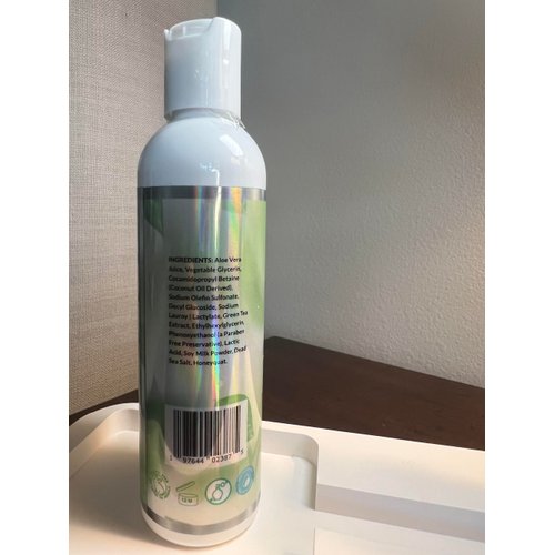 AVIORI Avori Green Tea Facial Cleanser with Aloe Vera and Honeyquat, Antioxidant, Sulfate Free, For Combination and Oily Skin, Pack of 1
