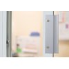 Wright Products - Surface Mounted Sliding Glass Patio Door Handle and Clamp Latch Set, Aluminum Grey - Internal Replacement Sliding Door Lock