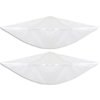 2 PK - SimpleHouseware Stuffed Animals Jumbo Toy Storage Hammock, White