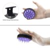 MCIGICM Hair Scalp Massager Shampoo Brush: 2 Pack Wet and Dry Hair Scalp Brush Soft Silicone Head Scrubber Dandruff Brush for Women Men or Pets
