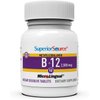 Superior Source No Shot Vitamin B12 Methylcobalamin 2500 mcg, Quick Dissolve MicroLingual Tablets, 90 Count, Active Form of B12, Supports Energy Production, Nervous System Support, Non-GMO