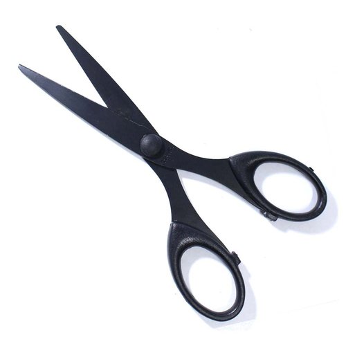 KUTZ (2 Pack) 6.5" (16.5 cm) Long Black Non-stick Scissors | Specialized Coating | Versatile Crafting Tool