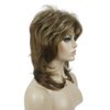 Aimole Shaggy Layered Wig Shoulder Length Women's Wig with Hair Bangs Premium Synthetic Hair Wig for Women (12TT26)