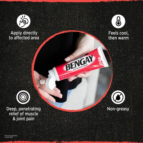 Ben Gay Vanish Scnt Size 2z Bengay Non-Greasy Vanishing Scent Pain Reliever Gel, Pack of 3