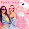 JEFHOMKIT Lip Sleeping Mask,Moisture Lip Mask Overnight,Night Repair Sleeping Lip Balm,Sleeping Lip Butter Balm to Moisturize & Nourish Dry Cracked Lips,Lip Treatment Mask,Peach Lip Mask(20g, 0.7 oz)