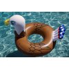 Coconut Outdoor Patriotic Bald Eagle Pool Float – Inflatable Pool Ring – Durable Long Lasting Lounge Tube and Water Toy – Fun Decoration for Parties, Events – Ages 8+ Years