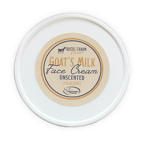 Rustic Charm Farm Goat Milk Face Cream (Unscented)