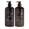 MGM Resorts Hair Care Set - Hydrating Shampoo & Conditioner - Pro-Vitamin B5 & Aloe - Scent of Fig, Cranberry & Bergamot - Hotel Shower Amenities - Shampoo & Conditioner - 1 of Each - 16.23 oz Bottles