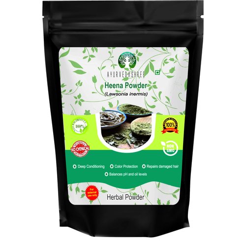 AYURVEDASHREE Natural &amp; Pure Henna Powder (Lawsonia Inermis) 100 Gm | Red Henna Hair Color | Trip...