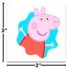 Peppa Pig Tattoos Party Favors Bundle ~ 72 Perforated Individual 2" x 2" Peppa Pig Temporary Tattoos for Kids Boys Girls (Peppa Pig Party Supplies MADE IN USA)