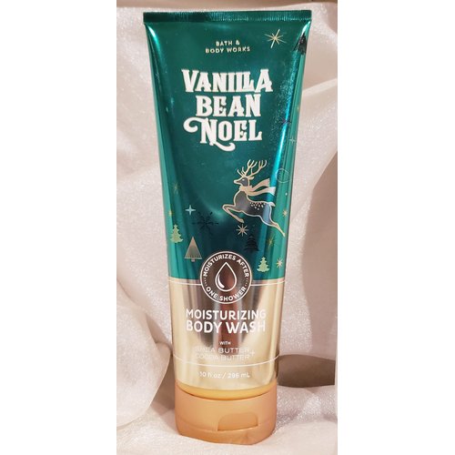 Bath and Body Works Vanilla Bean Noel Moisturizing Body Wash 10 oz (Vanilla Bean Noel)