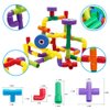 1 Set of STEM Building Blocks Toy,Tube Locks Construction Building Blocks Set Educational Pipe Tube Building Toy for Boys Girls Educational Learning Toys