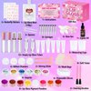 JCOOS Lip Gloss Making Kit, Lip Gloss Set for Teens Lip Kit Fun DIY Lipgloss Making Kit, Lip Gloss Kit for Girls, Make Your Own Lip Gloss Kit, Moisturizing Glitter Kids Lip Gloss for Girls Woman Gifts