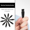 GLEAVI 10pcs Electric Shaver Cleaning Brush Razor Cleaning Brush Double Sided Trimmer Shaver Brush Cleaner Electric Shaver Brushes Replacement for Men