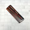 Speert #18 Handmade Wide Tooth Comb Tortoise Havana Acetate Thick Coarse Curly Detangling Parting Grooming Teasing Hair Styling Hairdresser Barber Hairdressing Wet Dry Pocket Travel Women Men Kids