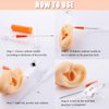 Catheter Needles - Autdor 8Pcs Mixed Piercing Needles 14G 16G 18G and 20G IV Catheter Needles Ear Nose Piercing Needles Hollow Needles for Lip Tongue Belly Navel Nipple Cartilage Piercing Kit