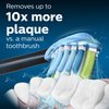 Philips Sonicare Genuine C3 Premium Plaque Control Replacement Toothbrush Heads, 2 Brush Heads, Black, HX9042/95