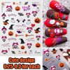 7 Pics 5D Halloween Nail Stickers, Small Cute Cartoon Nail Stickers for Kids, Girls and Women, Goth Nail Charms, Accessories for Nail Art, Pegatinas para Uñas