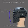 OQUQO Skull Face Mask Full Face, Motorcycle Mask, Motocross Mask, Airsoft Mask, Tactical Mask for Men Women