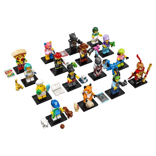 LEGO Minifigures 71025 Series 19 Building Kit, New 2019 (1 Minifigure), Multicolor