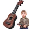 Toddmomy Kids Ukulele Toys 4 Strings Toddler Ukulele Kids Guitar Ukulele Musical Instrument Early Education Toys for Kids Toddler Beginners