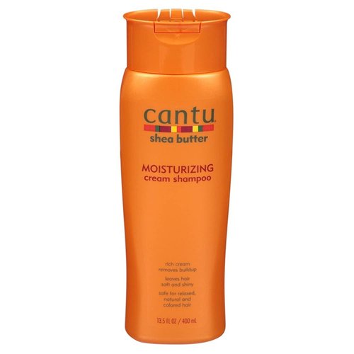 Cantu Shea Butter Shampoo Moisturizing Cream 13.5 Ounce (399ml) (2 Pack)