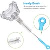 CPAP Tube Cleaning Brush - Flexible Stainless (6 Feet) Plus Handy Brush (10 Inches) fits Standard 22mm Diameter Tubing