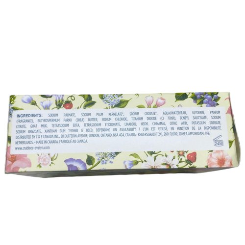 Crabtree & Evelyn Summer Hill Triple Milled Soap Bar 7 oz