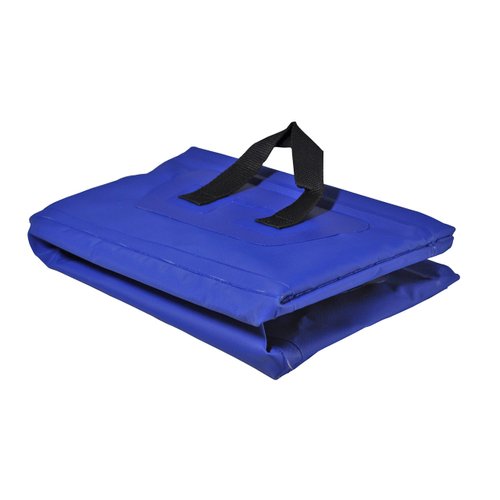 Seattle Sports Outfitter Class Collapsible Square Pack Sink Dish Wash Basin for Camping, Blue
