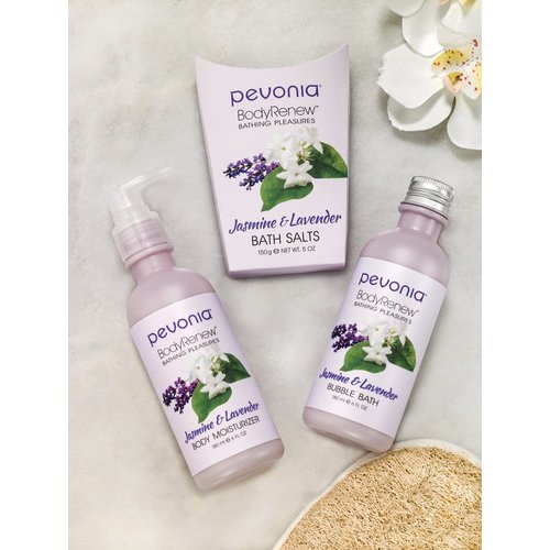 Pevonia BodyRenew Bath Salts, Jasmine & Lavender, 5 oz