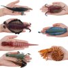 9 PCS Ancient Creatures Animal Action Figures Model Nautilus Cephalaspis Party Favors Supplies Cake Toppers Set Desktop Decoration Toys for 5 6 7 8 Years Old Boys Girls Kid Toddlers