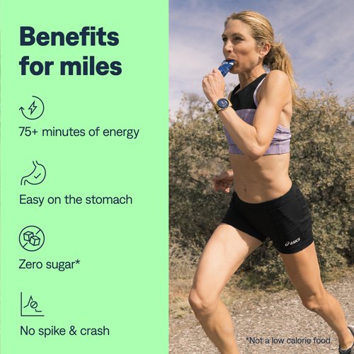 UCAN Edge Energy Gel Shots, Chocolate (12, 2 Ounce Packets) for Running, Training, Workouts, Fitness, Cycling, Crossfit | Sugar-Free, Vegan, & Keto Friendly